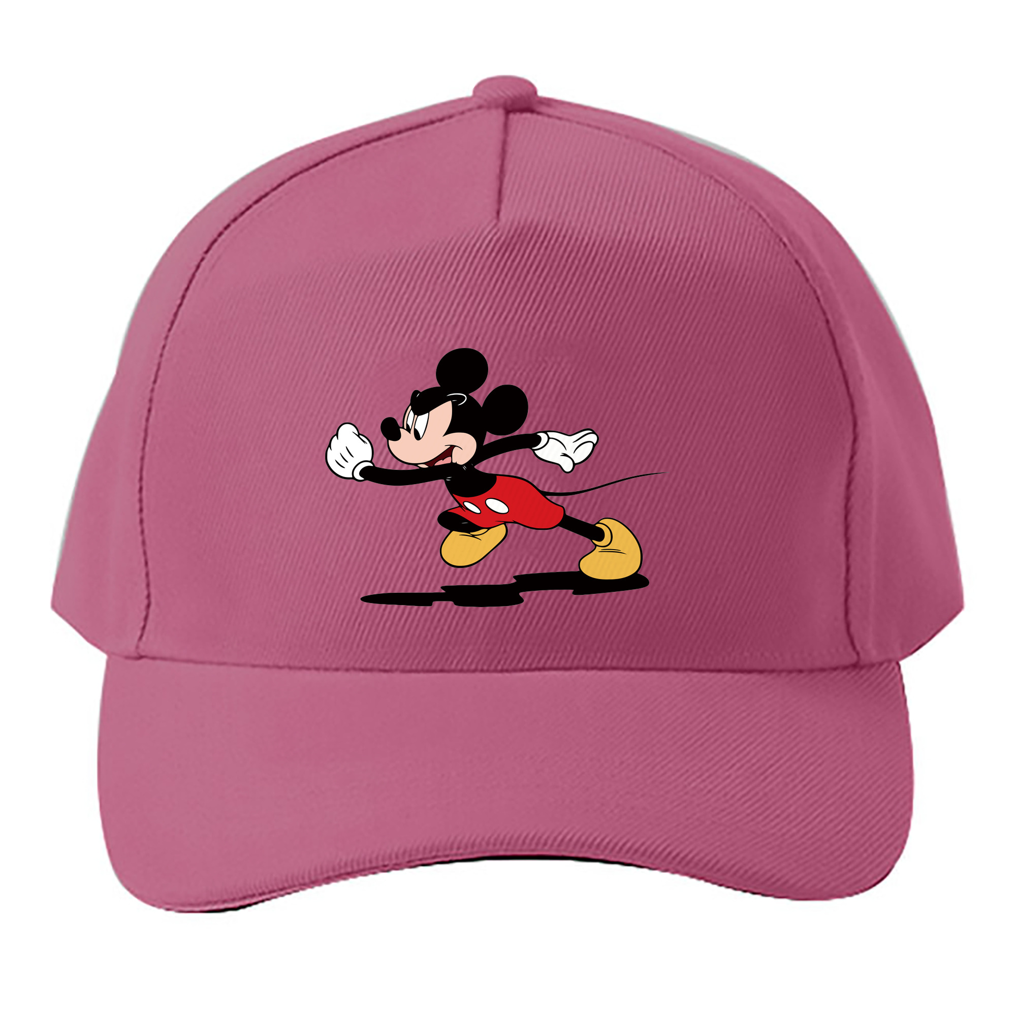 （画像用） ミッキーマウス Mickey Mouse ベースボールキャップ 綿100％ 男女兼用 帽子 スポーツ